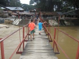 Suspension Bridge: Bukit Lawang