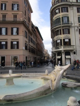 The Fontana della Barcaccia